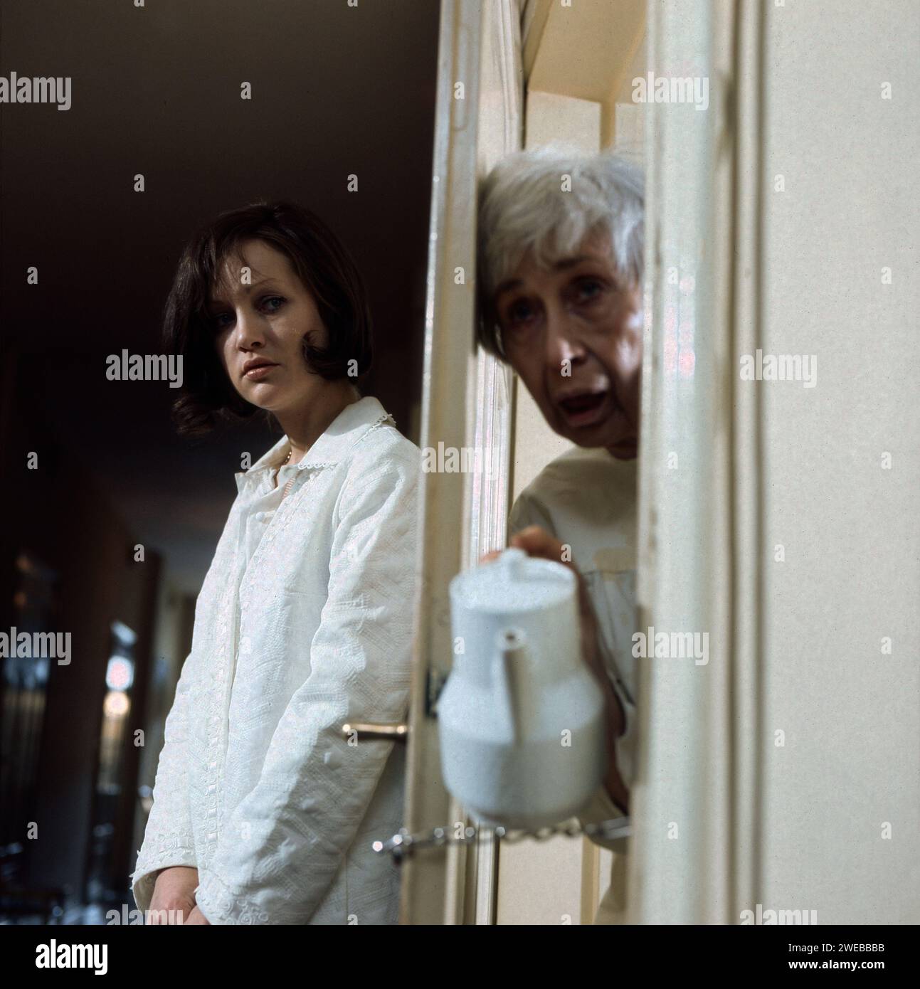 Depressionen, Fernsehfilm, Deutschland 1975, Regie: Herbert Vesely, Darsteller: Doris Kunstmann Stock Photo