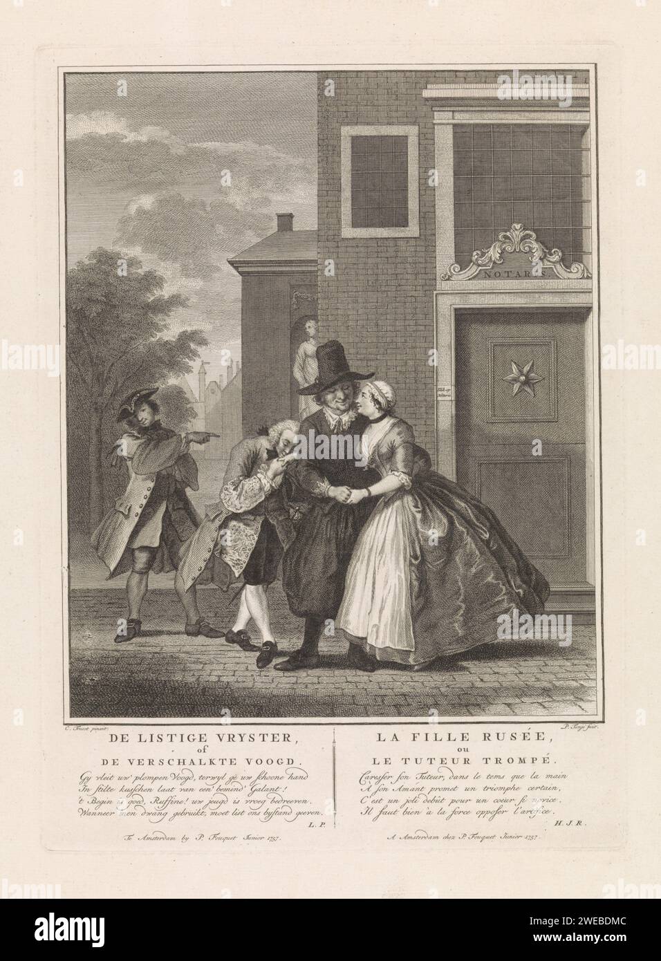 The cunning freester or the outstanding guardian, Pieter Tanjé, After