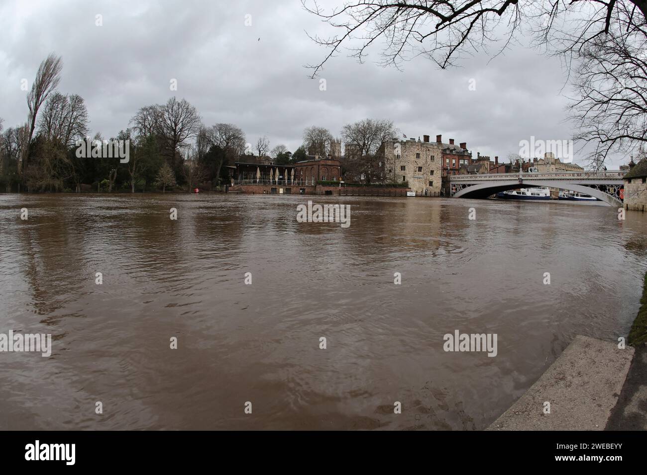 York, UK. 24th Jan, 2024. York City Center, North Yorkshire, 24th