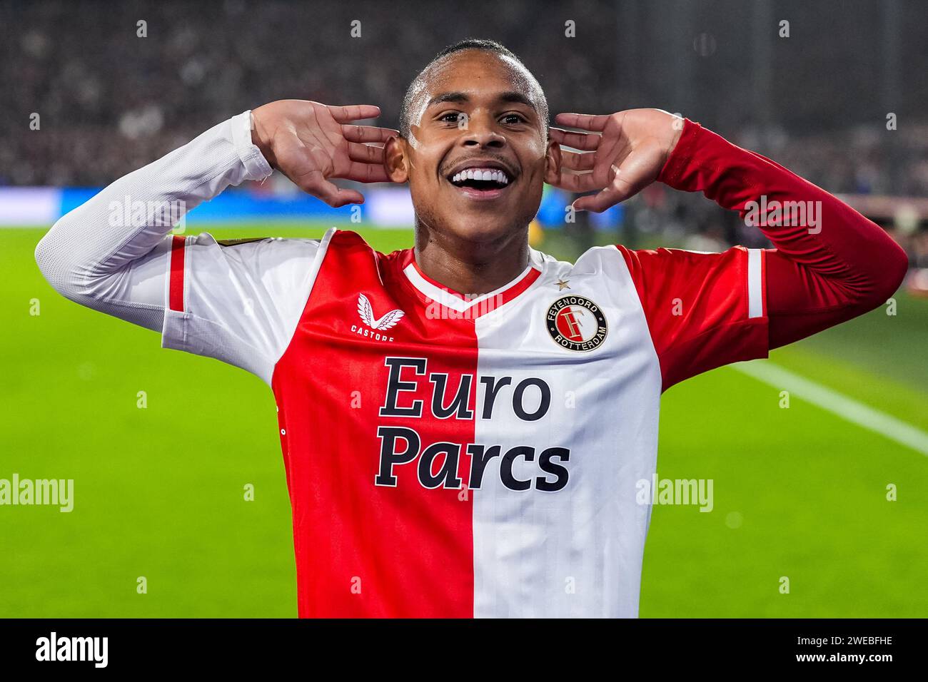 Rotterdam Netherlands 24th Jan 2024 Rotterdam Igor Paixao Of 