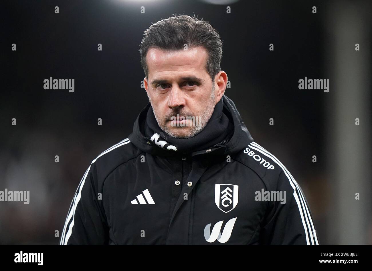Fulham manager Marco Silva before the Carabao Cup semi final second leg