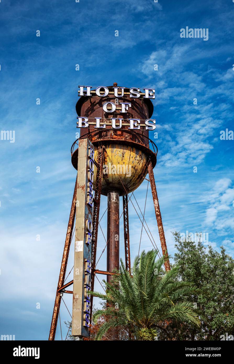 House of Blues restaurant in Disney Springs. Stock Photo