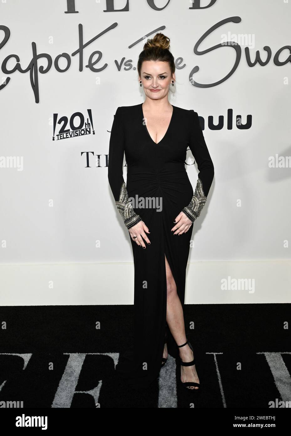 Alison Wright Attends The Premiere Of FX S Feud Capote Vs The Swans Alison Wright Attends The Premiere Of Fxs Feud Capote Vs The Swans At The Museum Of Modern Art On Tuesday Jan 23 2024 In New York Photo By Evan 2WEBTHJ 