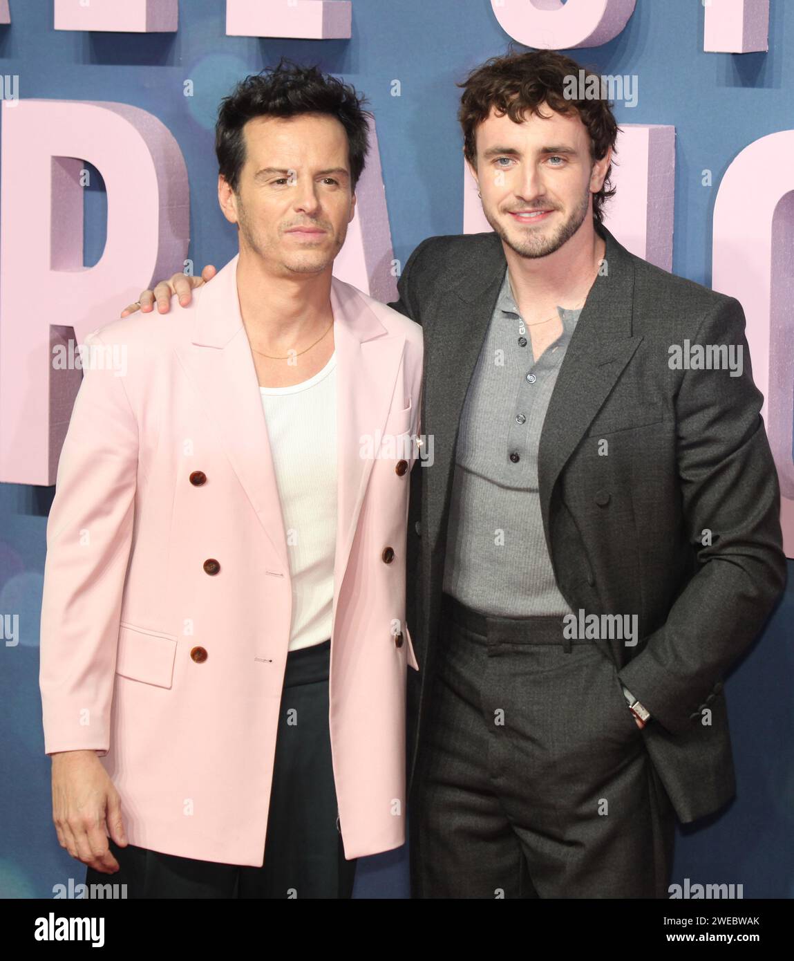 London, UK. Andrew Scott and Paul Mescal at the All of Us Strangers ...