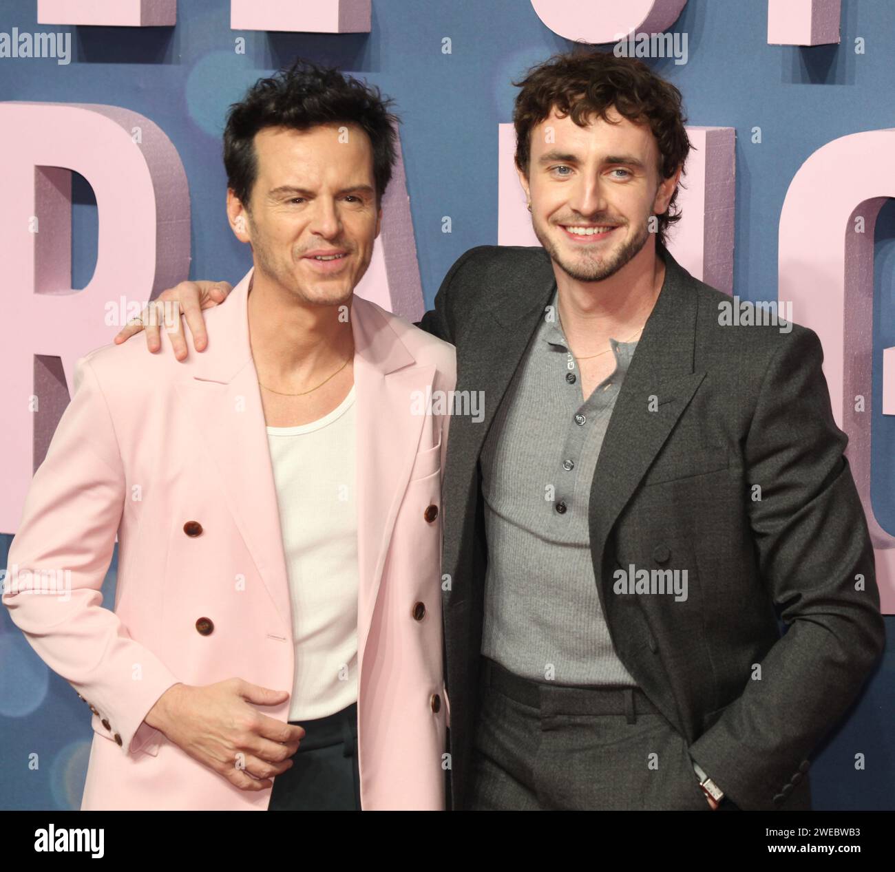 London, UK. Andrew Scott and Paul Mescal at the All of Us Strangers ...