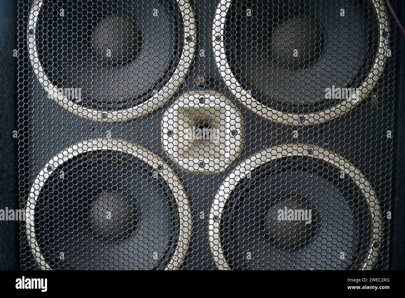 Speaker grille Stock Photo