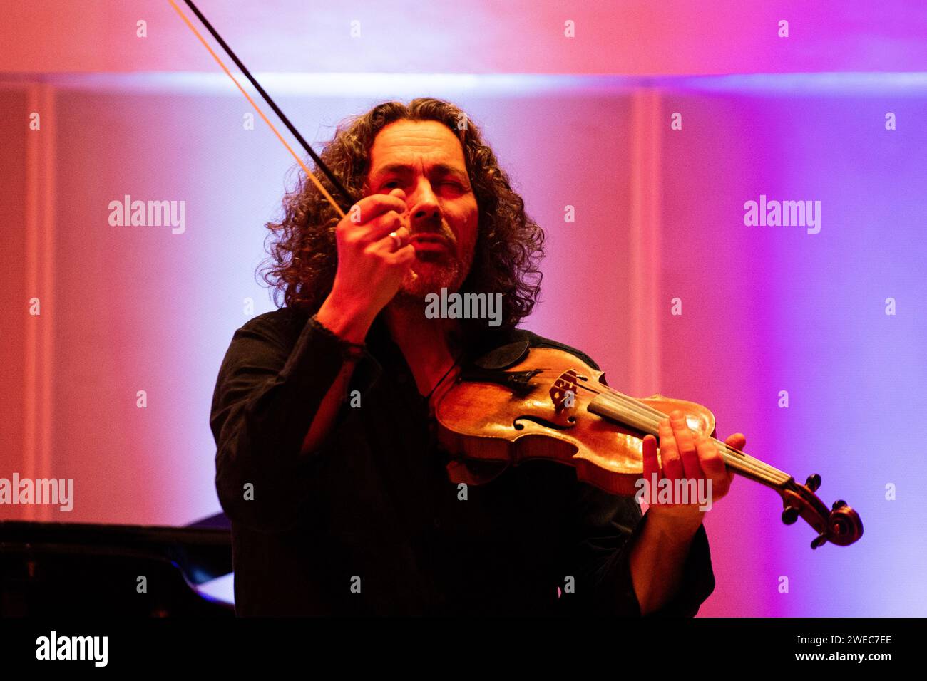 Greg Lawson performing 'Lev's Violin', presenting an exploration of Lev ...