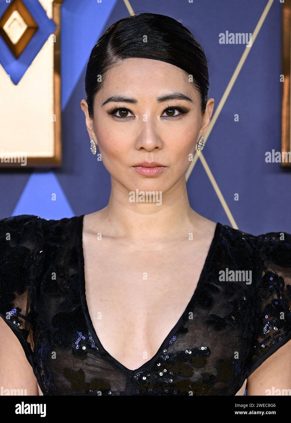 London, UK. January 24th, 2024. Jing Lusi arriving at the Argylle World