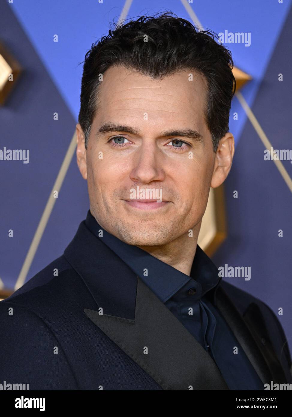 London, UK. January 24th, 2024. Henry Cavill arriving at the Argylle