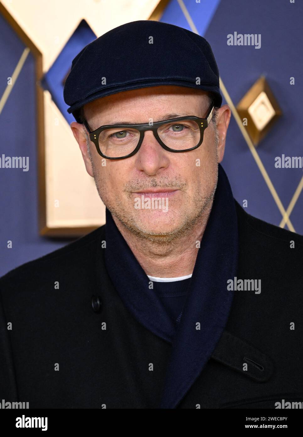 London, UK. January 24th, 2024. Matthew Vaughn arriving at the Argylle