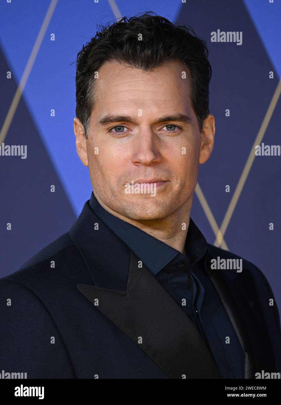 London, UK. January 24th, 2025. Henry Cavill arriving at the Argylle