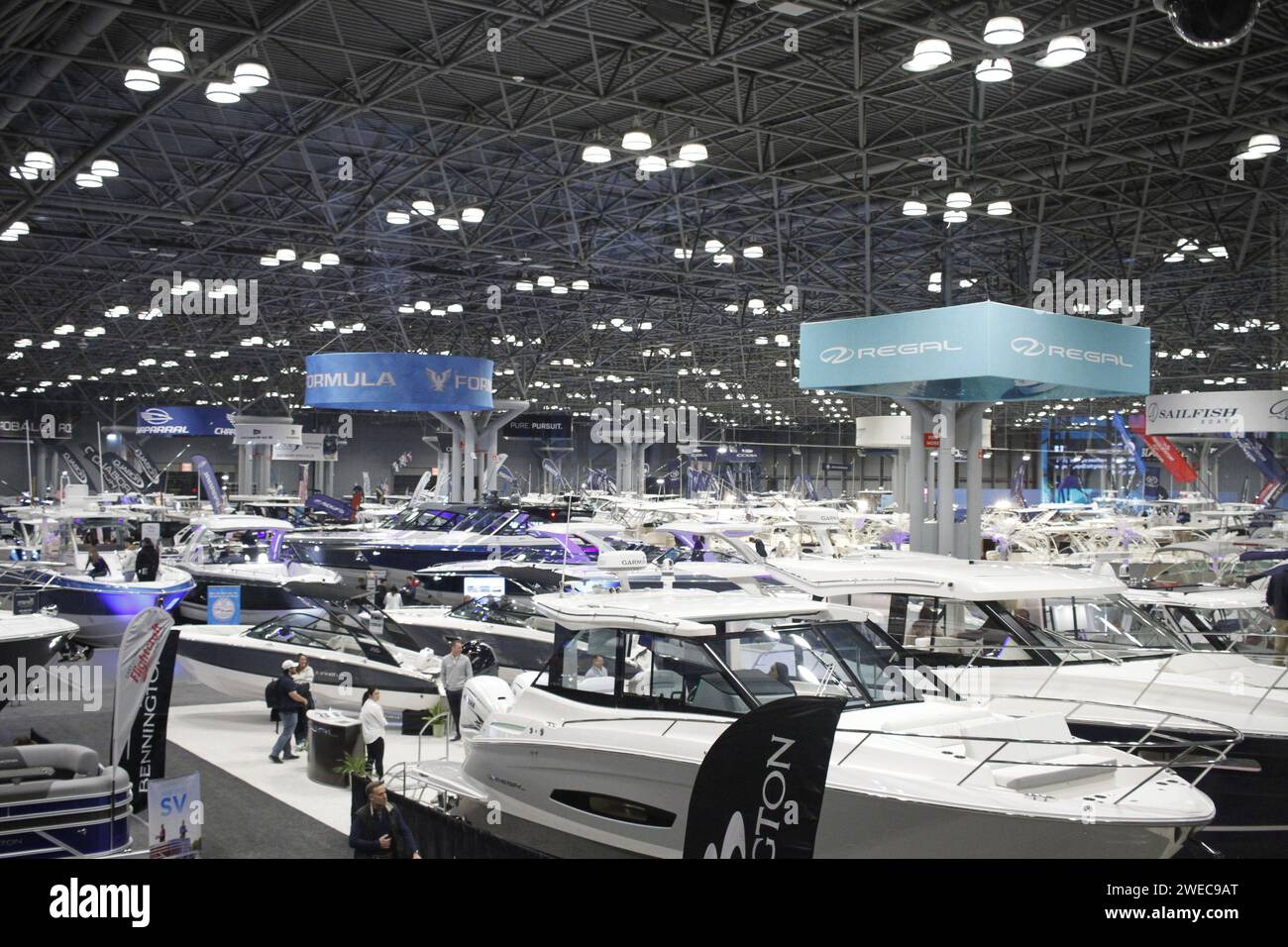 January 24, 2024, New York City, New York (NEW) The New York Boat Show