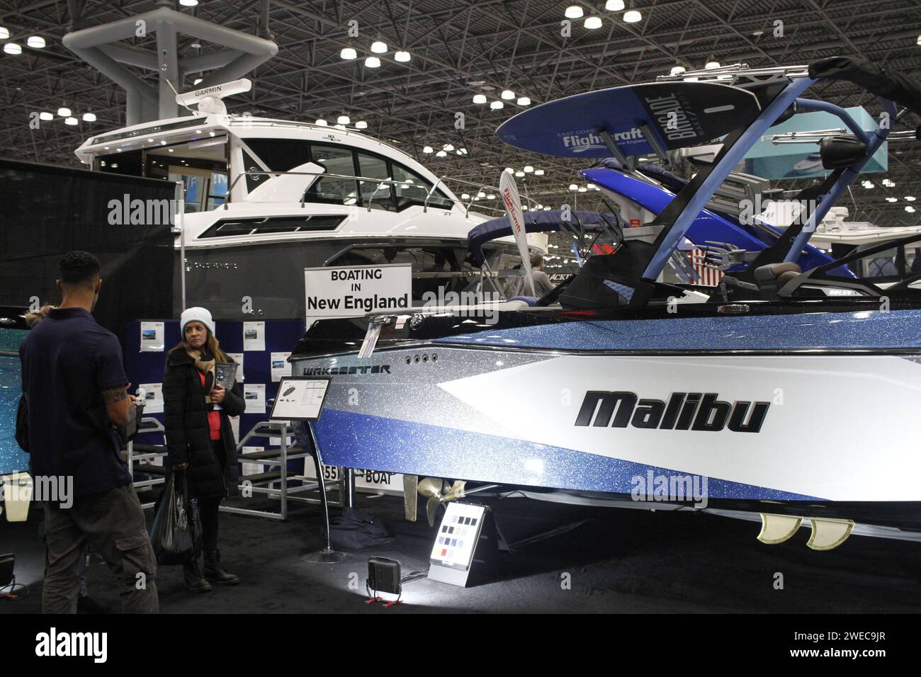 January 24, 2025, New York City, New York (NEW) The New York Boat Show