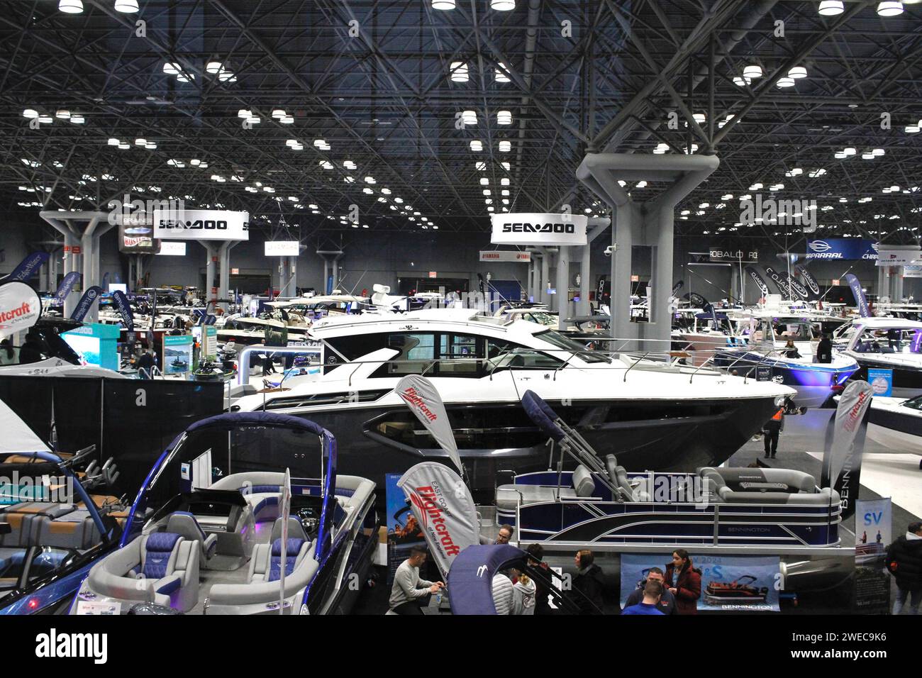 January 24, 2024, New York City, New York (NEW) The New York Boat Show