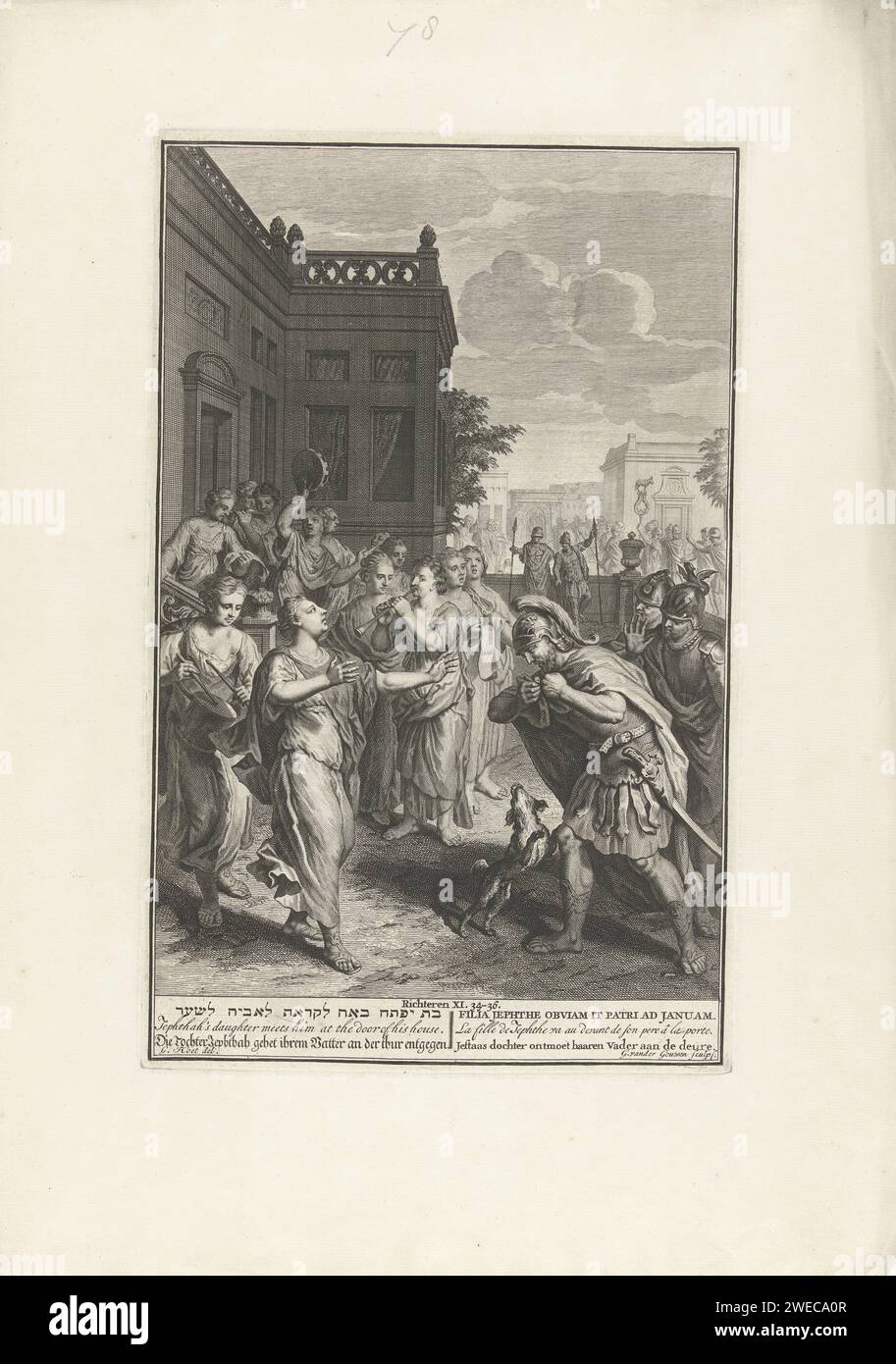 Jefta is by his daughter, Gilliam van der Gouwen, after Gerard