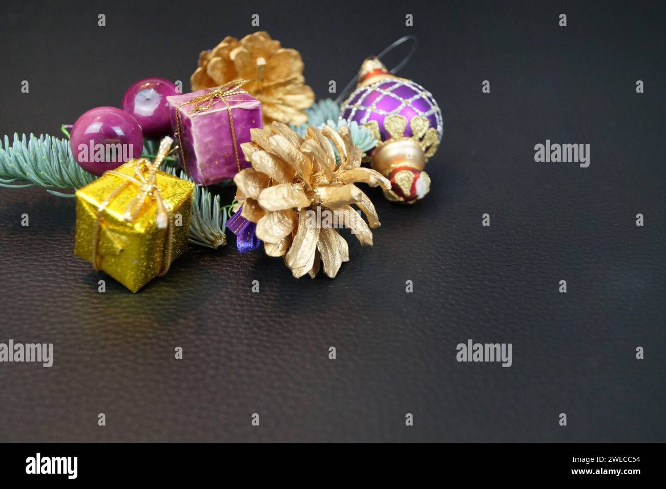 colourful Christmas decoration Stock Photo