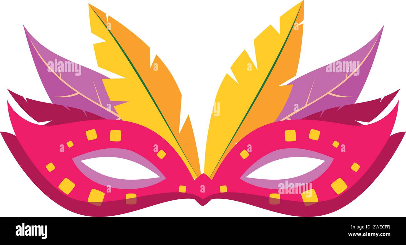 Carnival, mardi gras mask Stock Vector