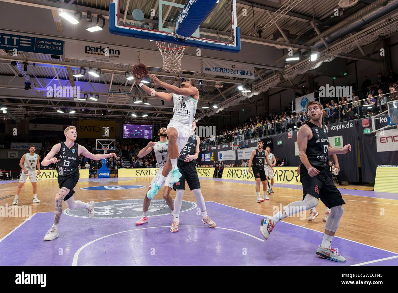 Göttingen, Deutschland 24. Januar 2025 FIBA Europe Cup 2023/2025