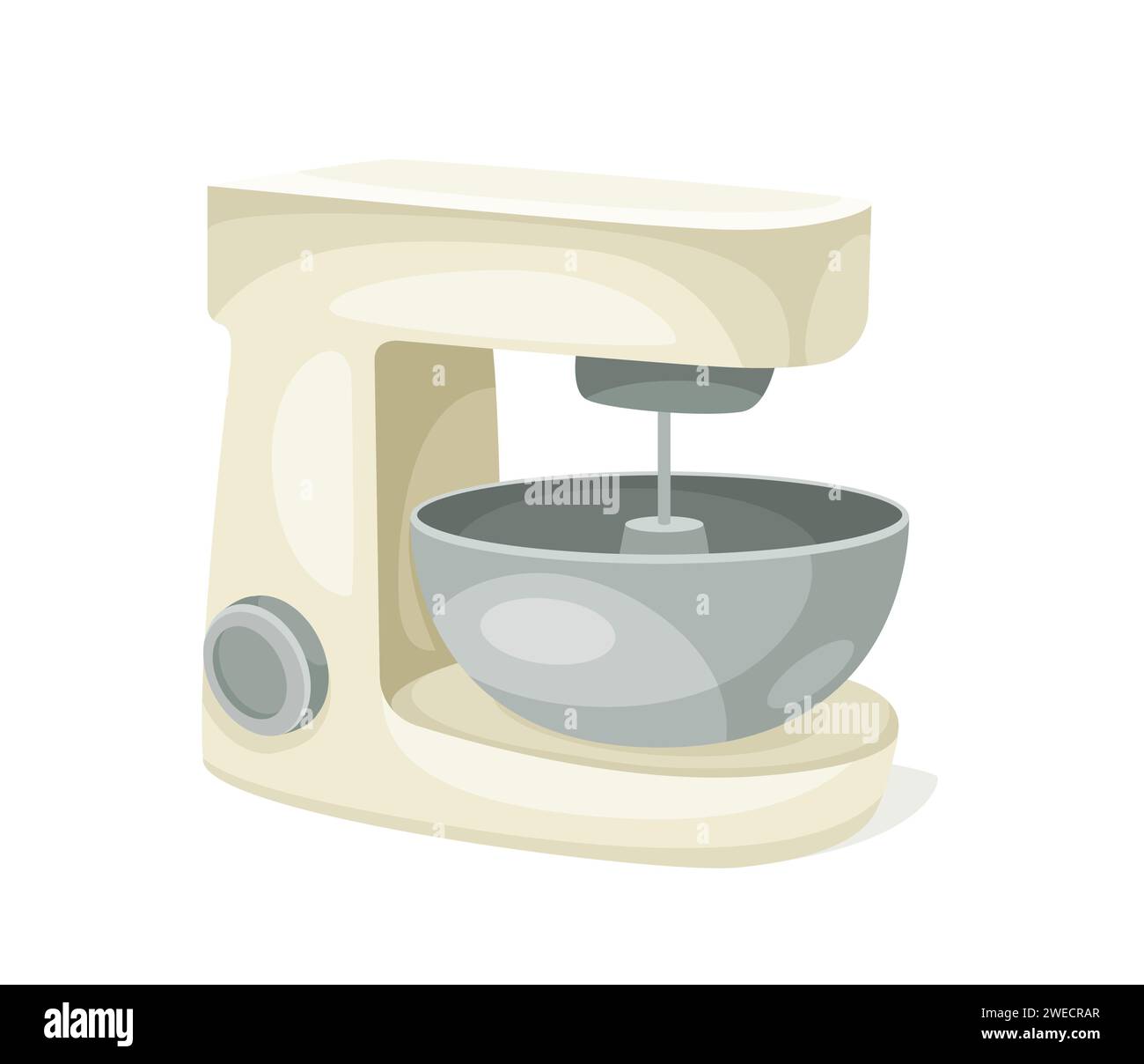 Vector Baking Machine Food mixing machine Stock Vector Images - Alamy