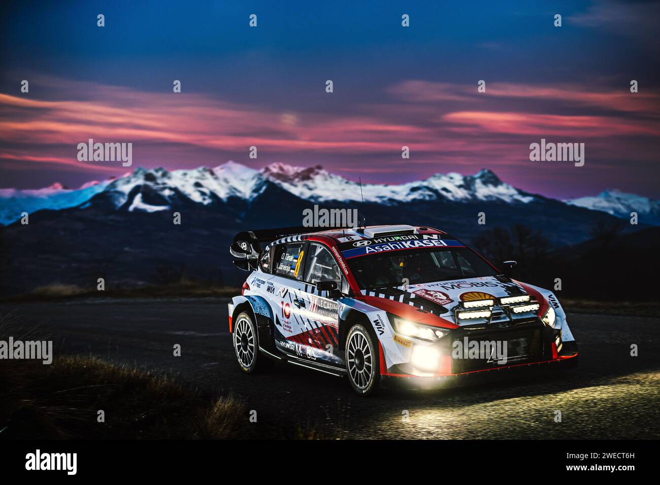 photo Carte signée Ott Tanak WRC Hyundai Monte Carlo