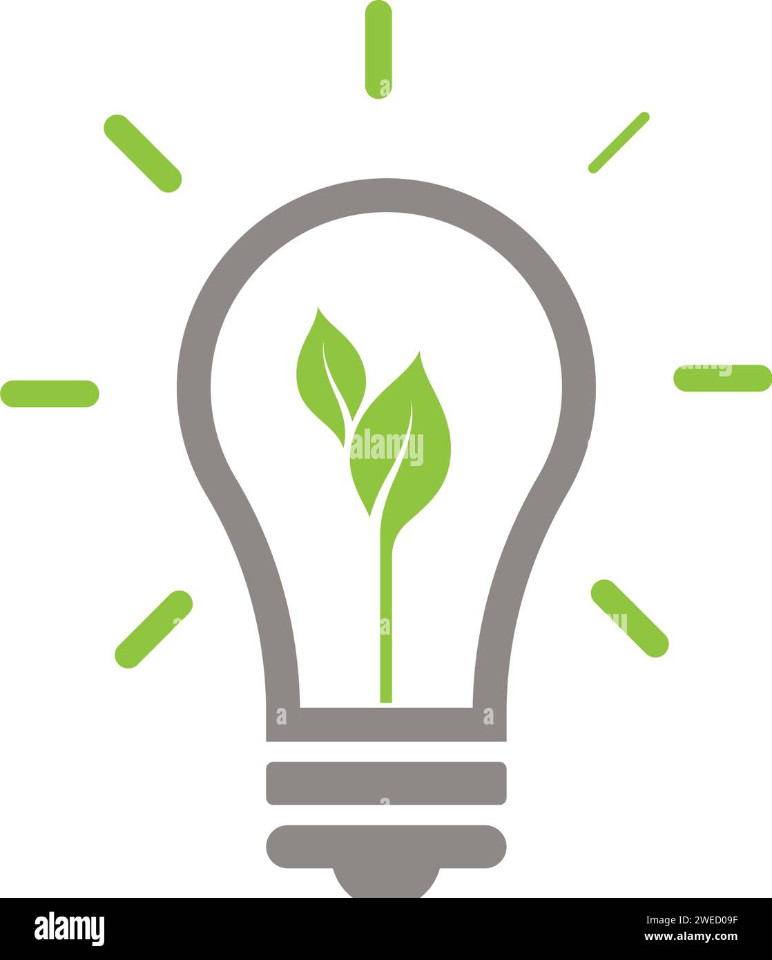 eco green energy icon design illustration Template Stock Vector Image ...