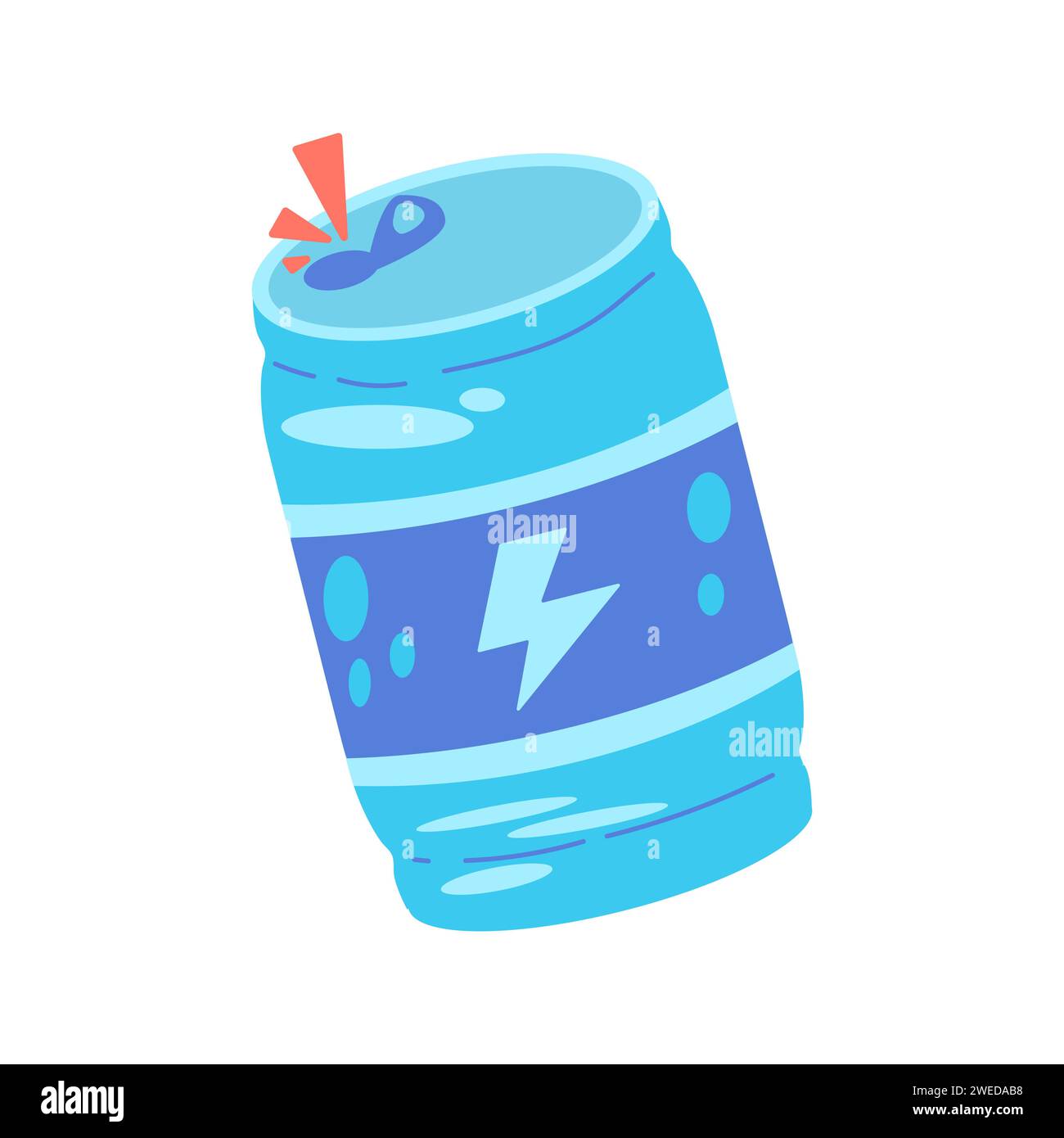soft drink icon element vector illustration in flat style Stock Vector