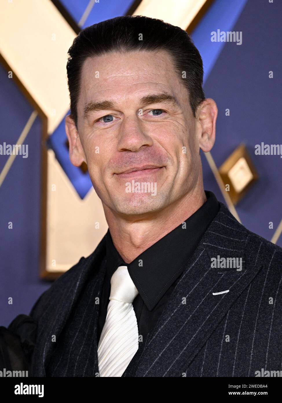 London, UK. 24th Jan, 2025. Jon Cena at the World Premiere of Argylle
