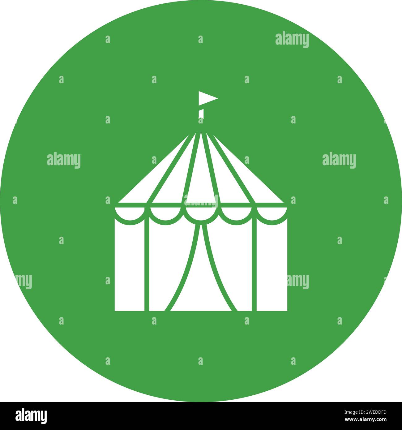 Circus Tent icon vector image Stock Vector Image & Art - Alamy