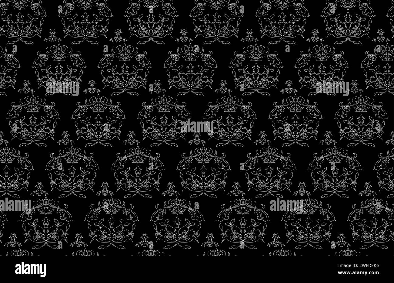 Seamless Pattern Backgrounds, Islamic Damask Pattern, Vector ...