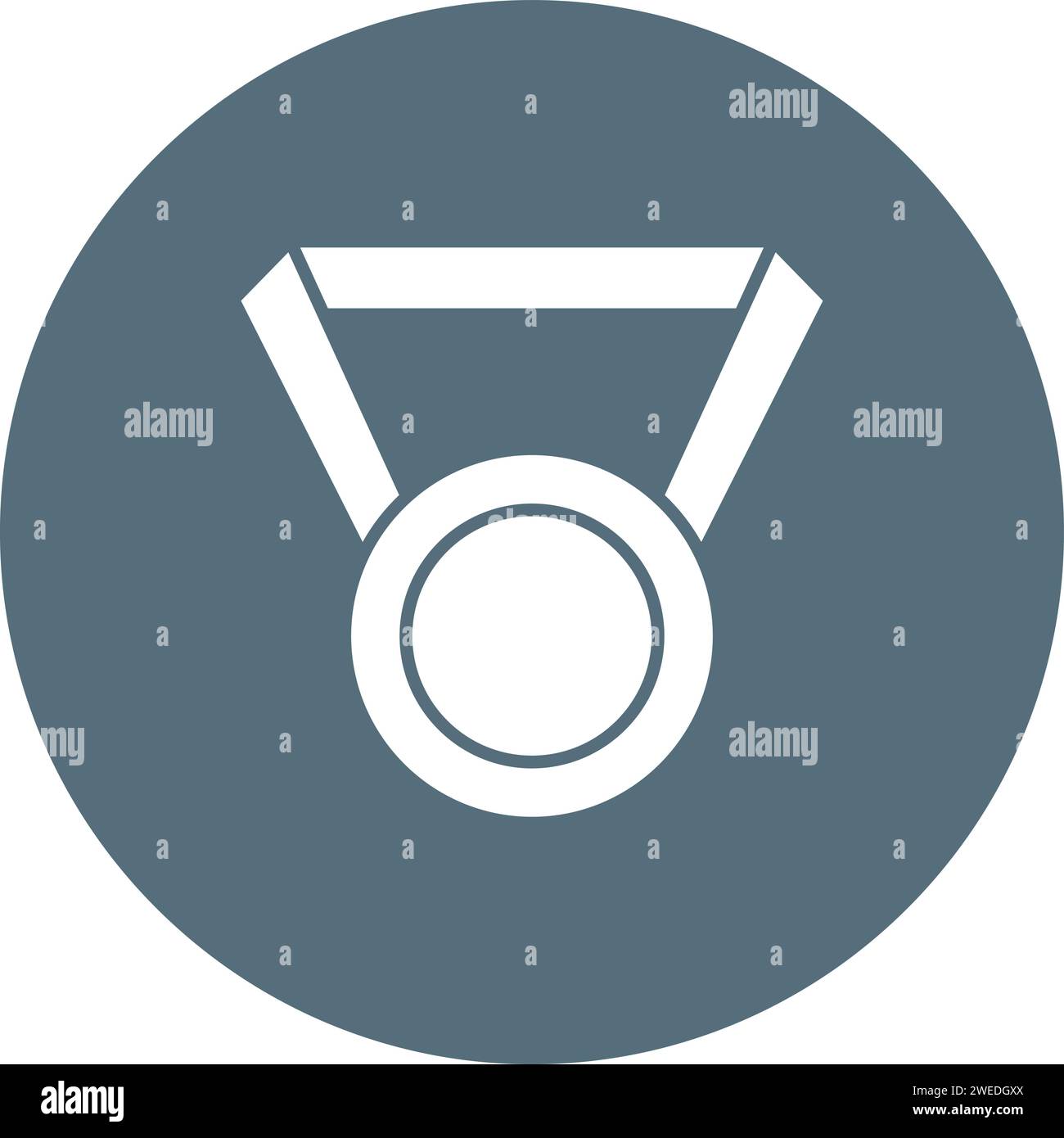 Medal icon vector image. Suitable for mobile application web application and print media. Stock Vector