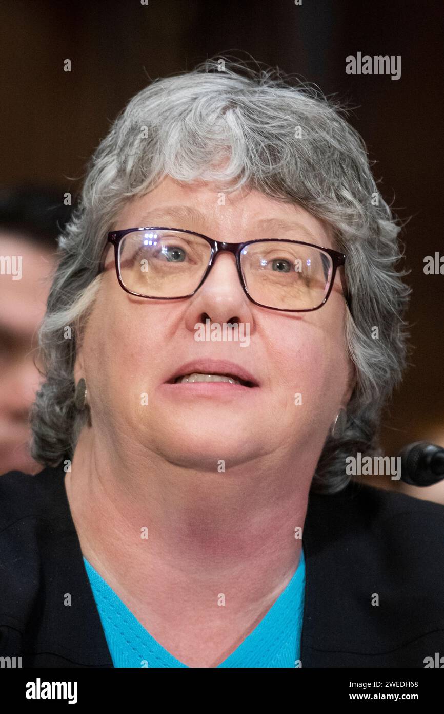 Washington, Vereinigte Staaten. 24th Jan, 2024. Karen L. Howard