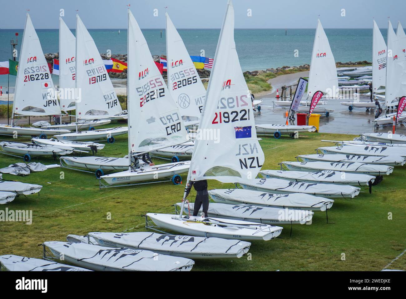 Adelaide,Australia 25 January 2024. The 2024 ILCA 7 Men's World