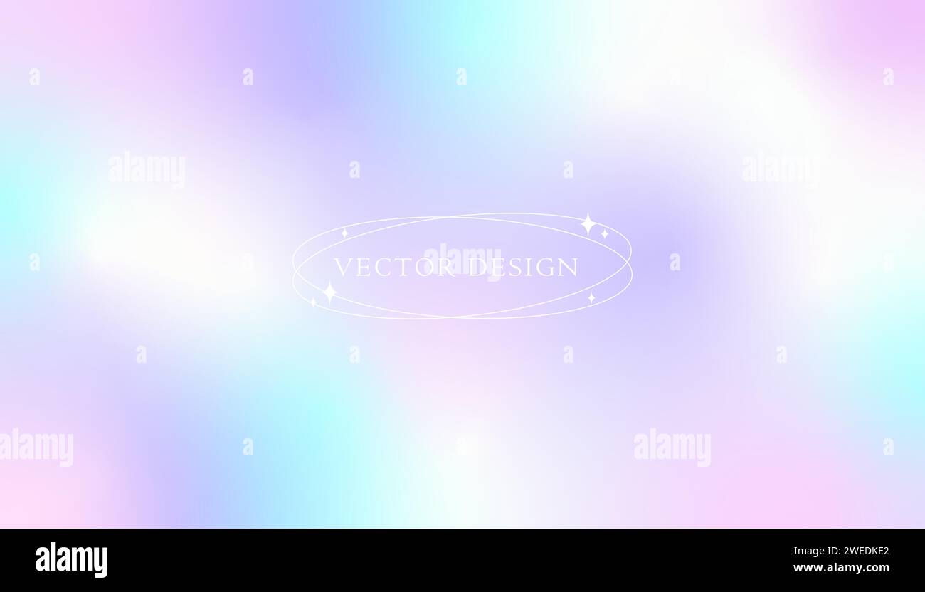 Aesthetic holographic background soft Stock Vector Images - Alamy