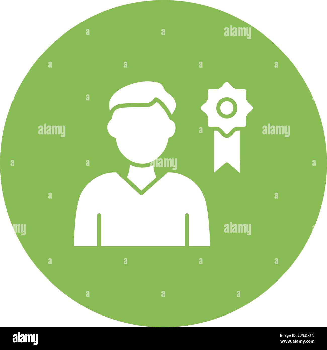 Rewarding Employees icon vector image. Stock Vector