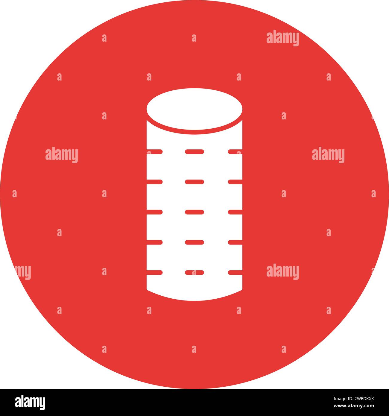 Rollers icon vector image. Stock Vector