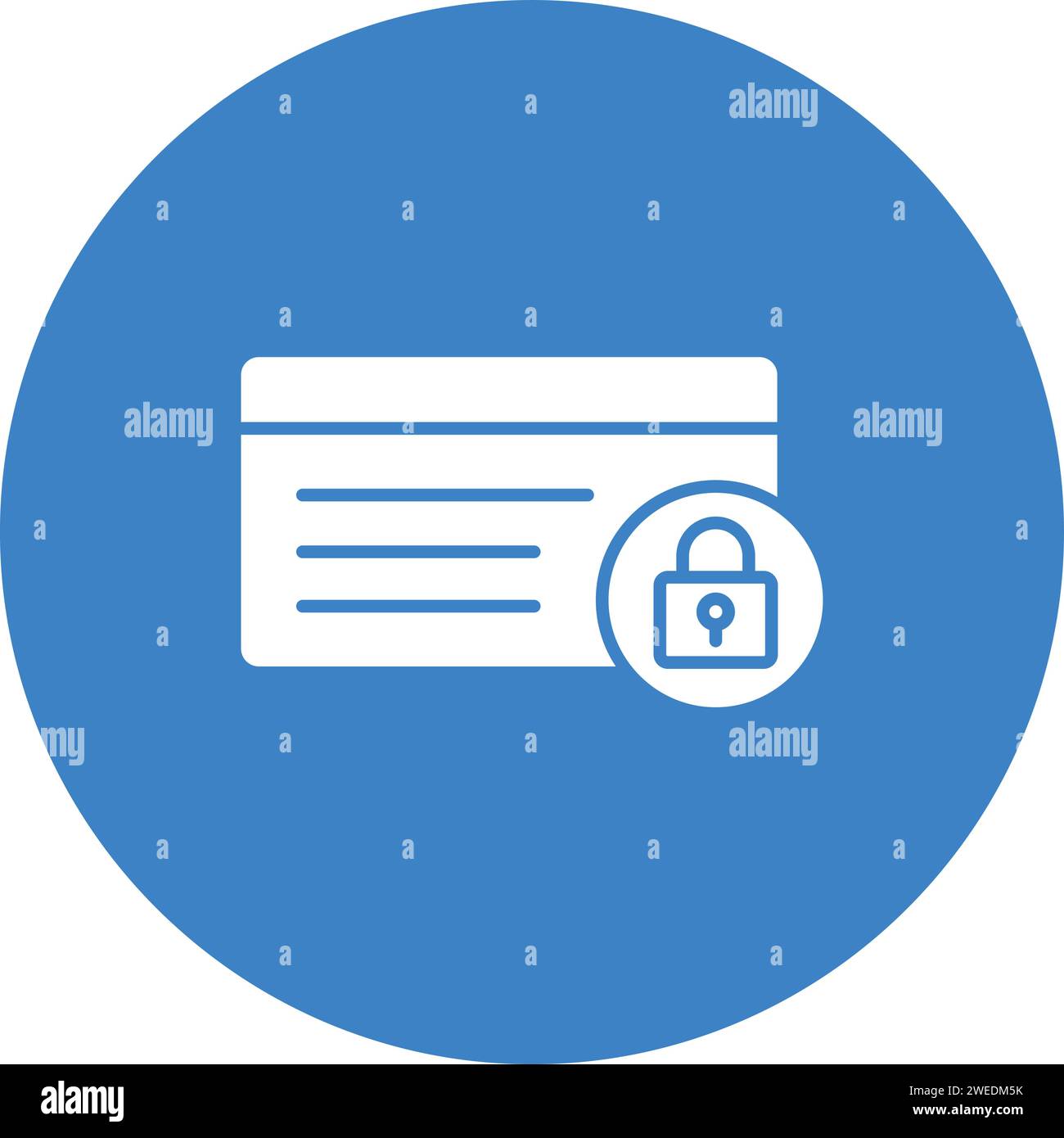 Secure Money icon vector image. Stock Vector
