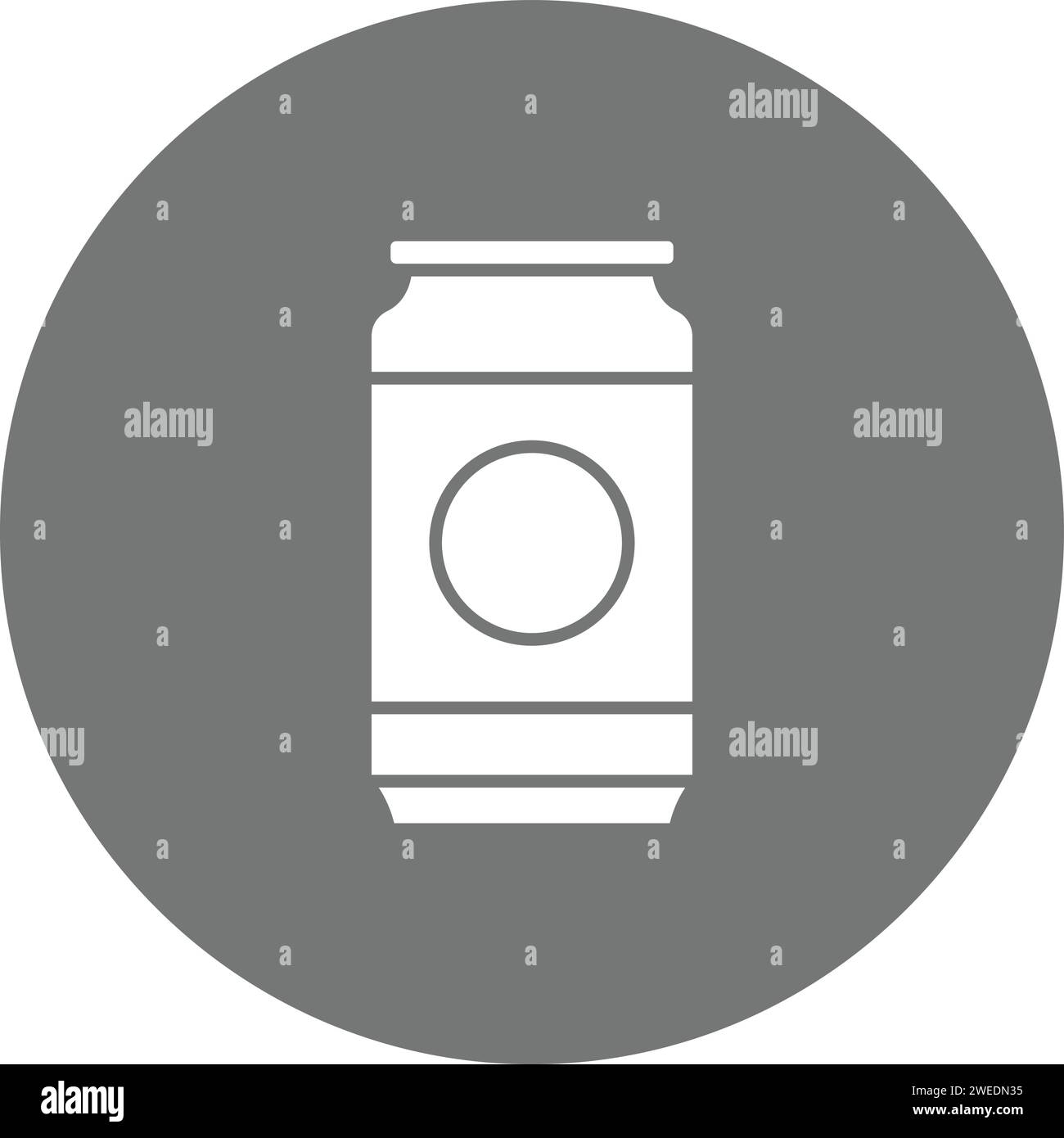 Soda Can icon vector image Stock Vector Image & Art - Alamy