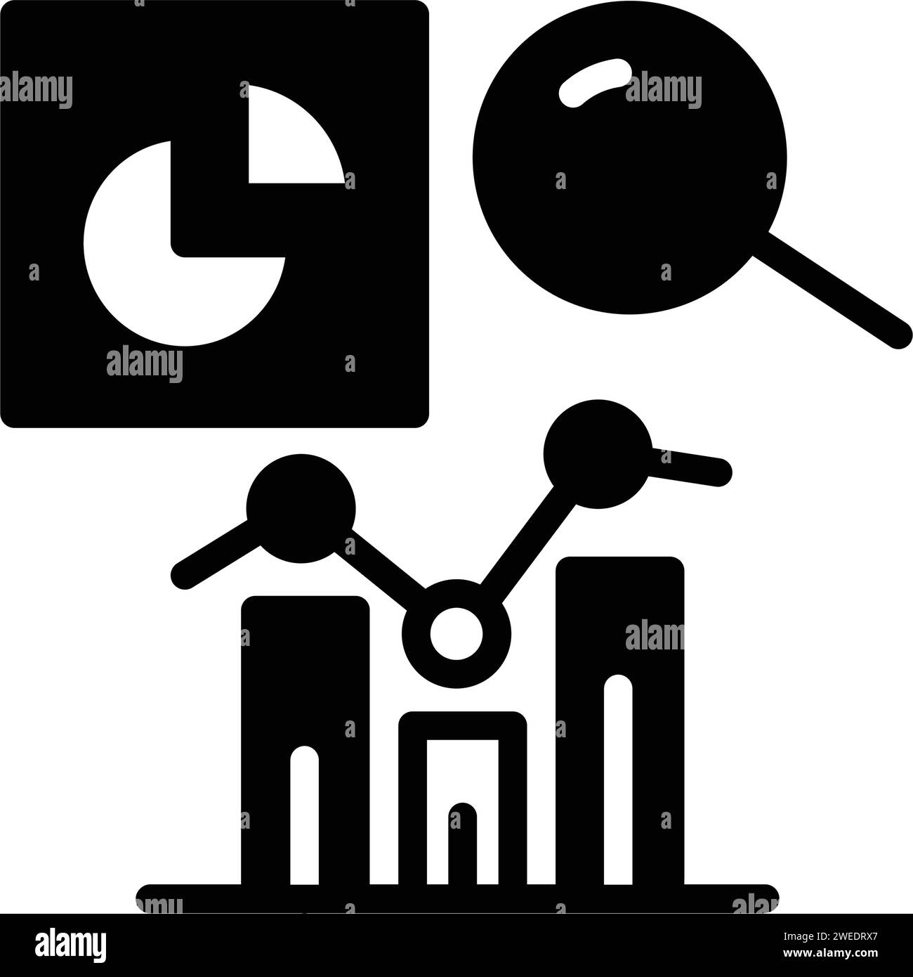 Icon for analytics, analysis Stock Vector Image & Art - Alamy
