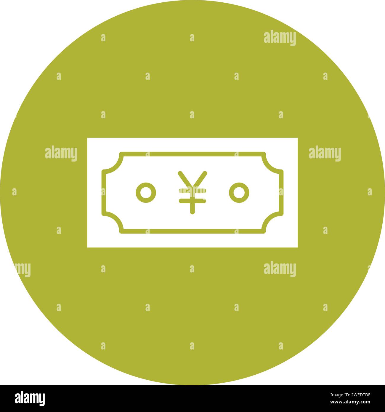 Yen Currency icon vector image Stock Vector Image & Art - Alamy