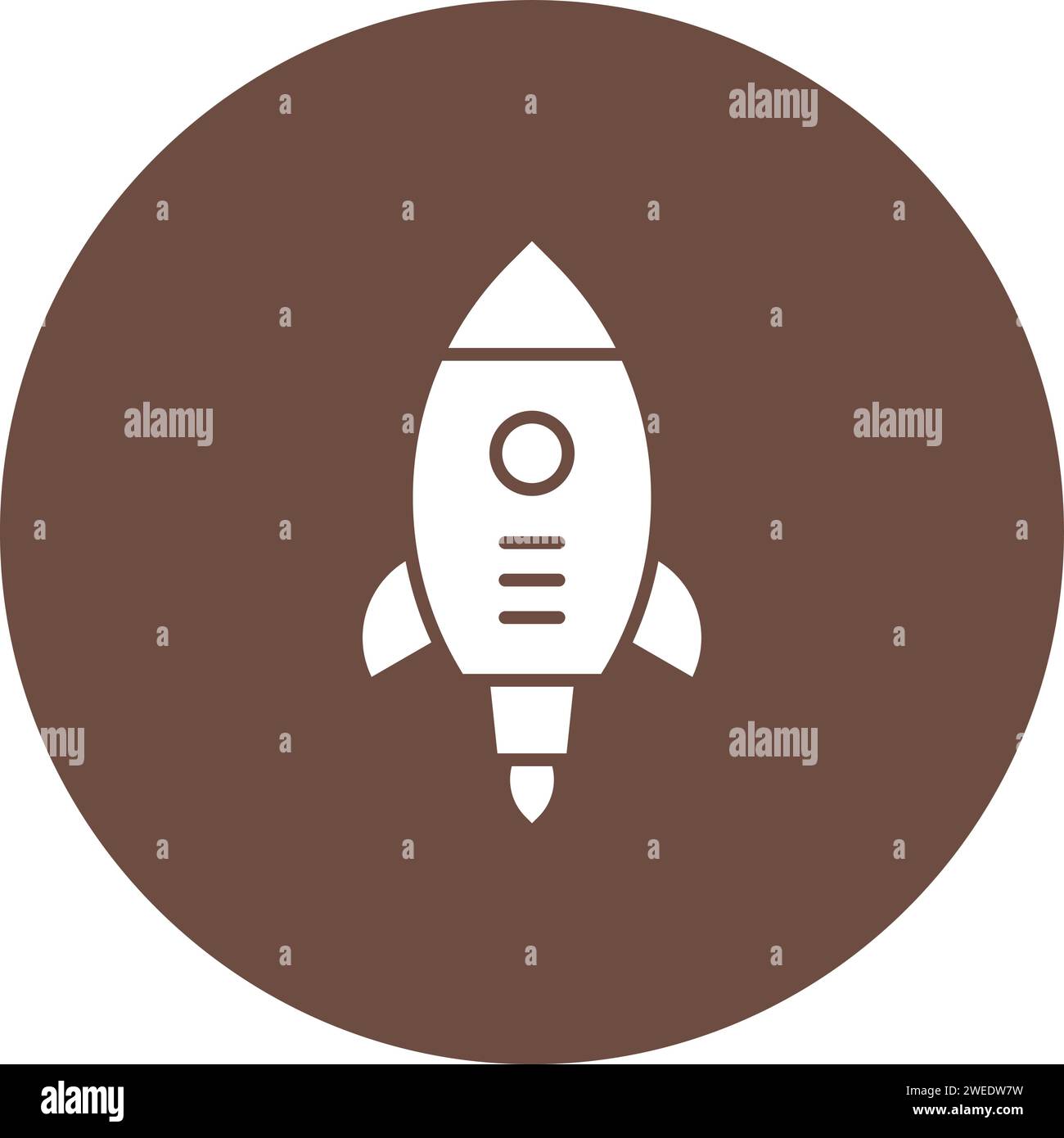 Ready to Launch icon vector image. Stock Vector