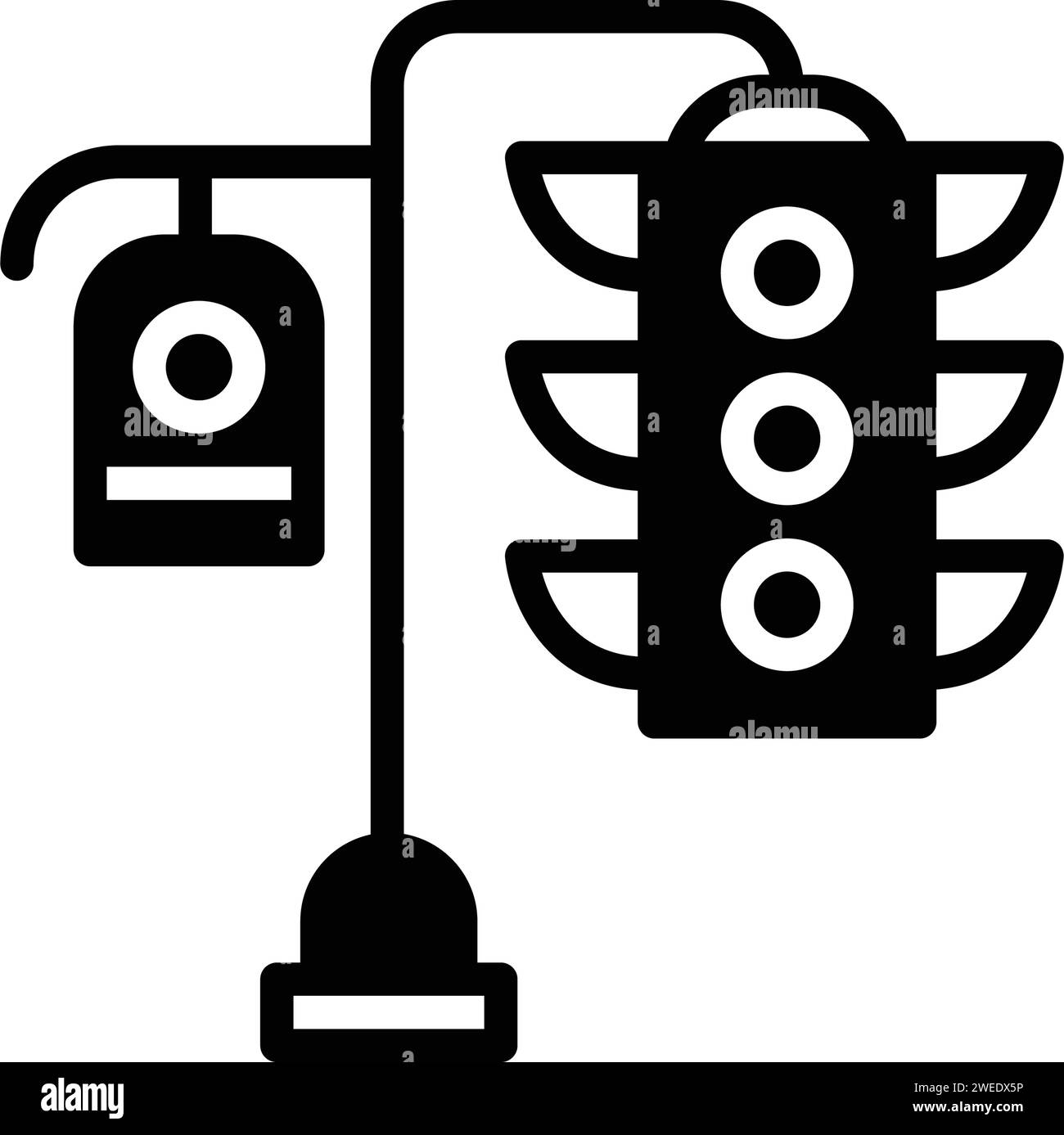 Icon for Traffic,light Stock Vector