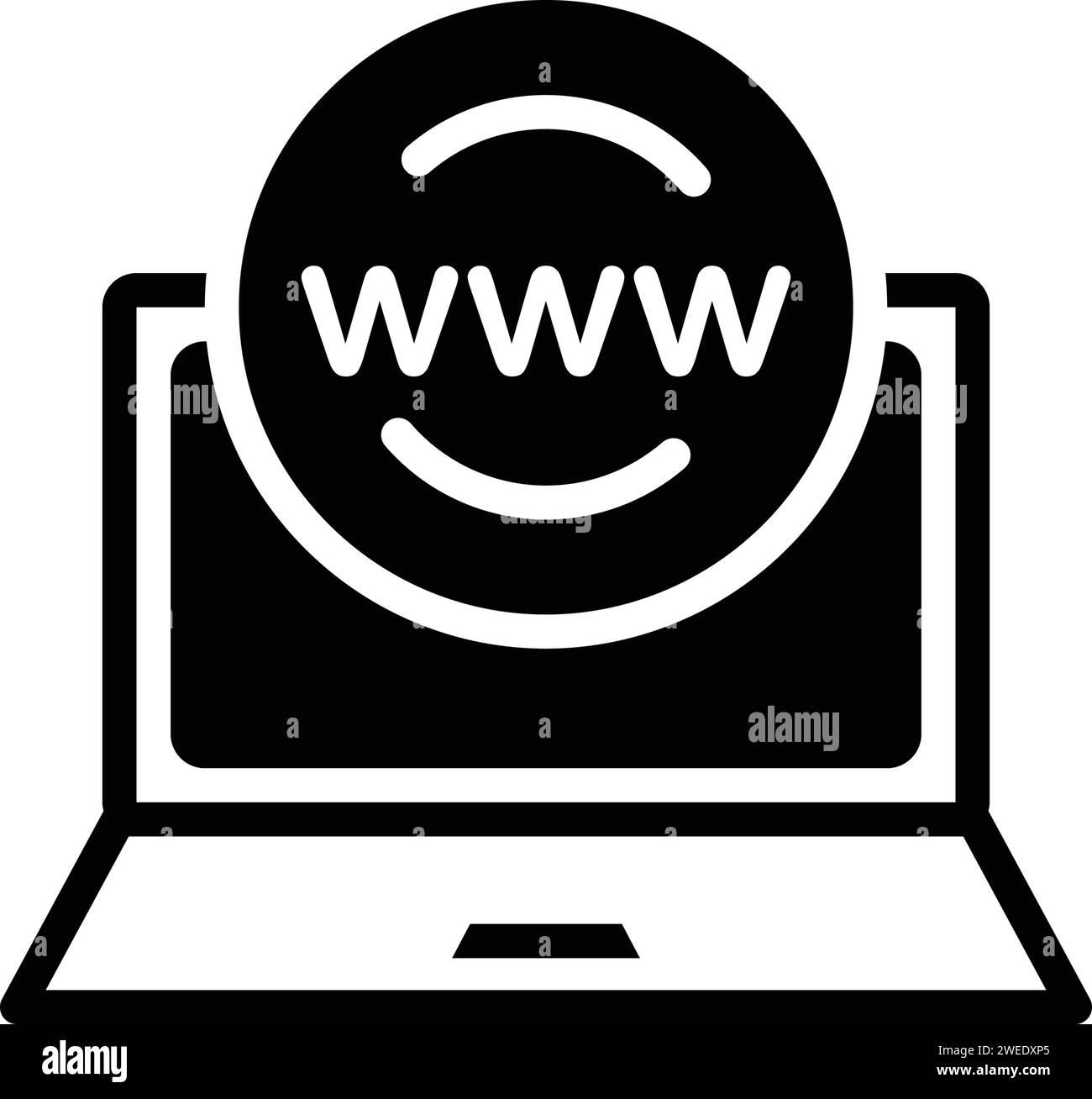 Icon for application,browser Stock Vector Image & Art - Alamy