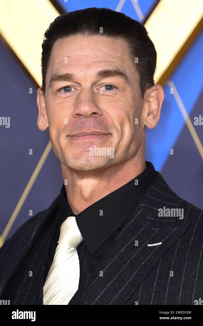 John Cena bei der Weltpremiere des Kinofilms Argylle im Odeon Leicester