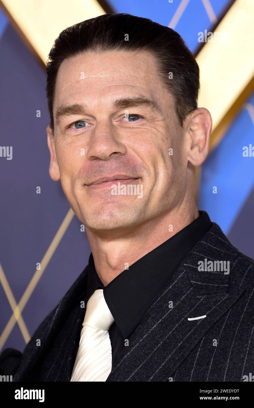 John Cena bei der Weltpremiere des Kinofilms Argylle im Odeon Leicester