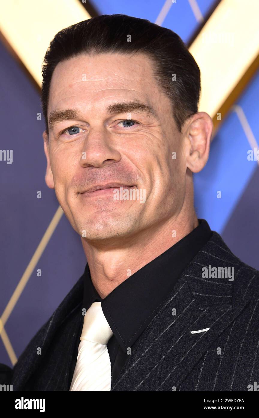 John Cena bei der Weltpremiere des Kinofilms Argylle im Odeon Leicester