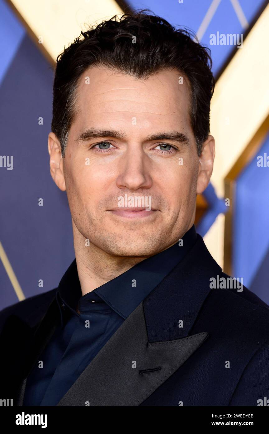 Henry Cavill bei der Weltpremiere des Kinofilms Argylle im Odeon