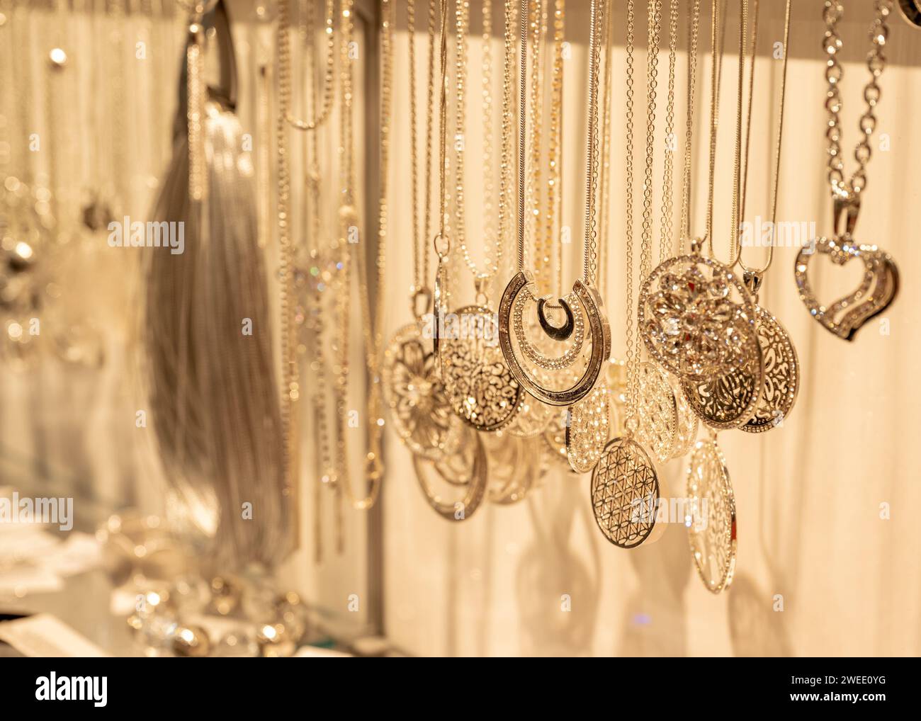 Showcase jewellers necklaces sale