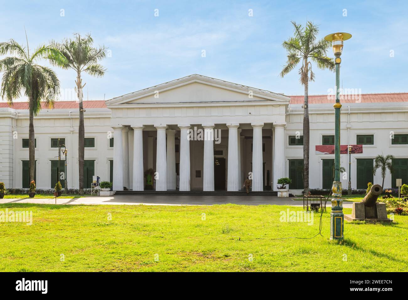 Museum of Fine Arts and Ceramics at  Fatahillah Square in Jakarta, Indonesia Stock Photo