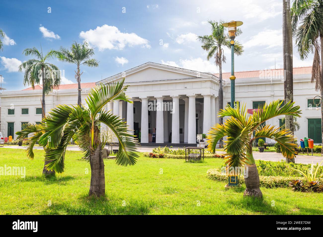 Museum of Fine Arts and Ceramics at  Fatahillah Square in Jakarta, Indonesia Stock Photo
