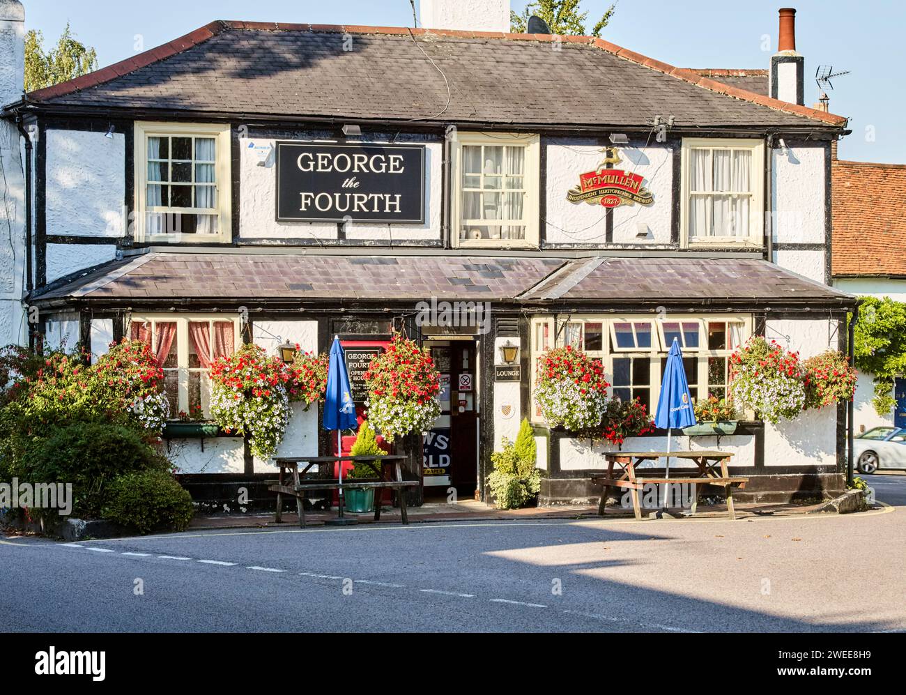 George the IV pub, Sawbridgeworth Stock Photo - Alamy